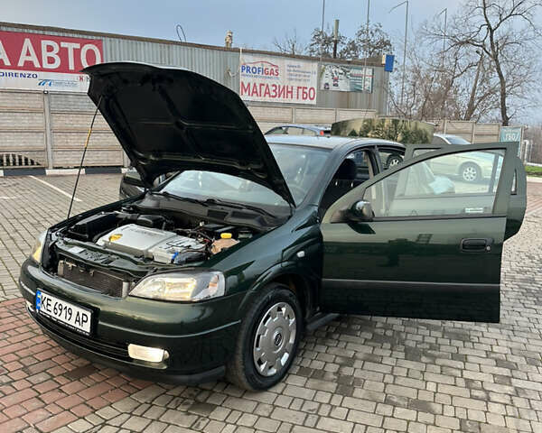 Зеленый Опель Астра, объемом двигателя 1.6 л и пробегом 174 тыс. км за 4800 $, фото 22 на Automoto.ua