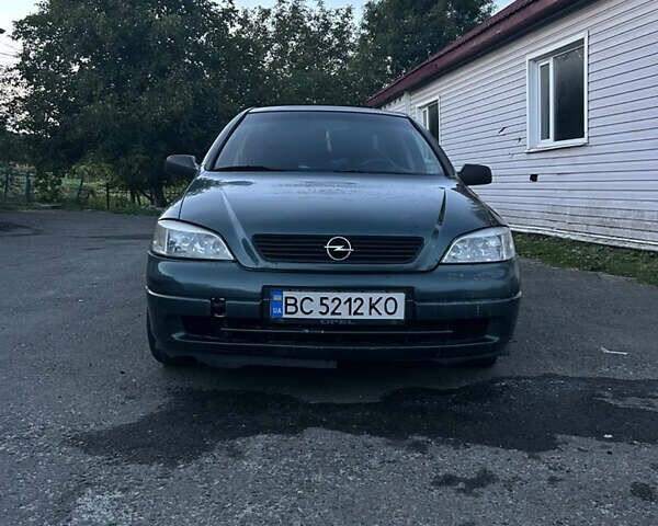 Зеленый Опель Астра, объемом двигателя 1.4 л и пробегом 350 тыс. км за 1999 $, фото 1 на Automoto.ua
