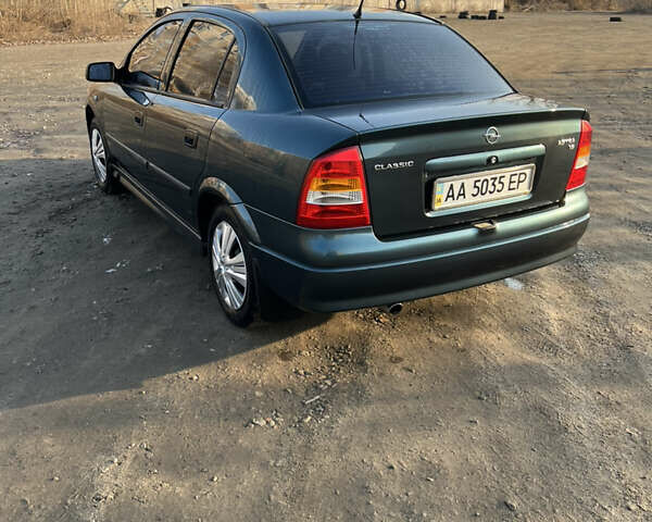 Зеленый Опель Астра, объемом двигателя 1.6 л и пробегом 264 тыс. км за 3500 $, фото 3 на Automoto.ua