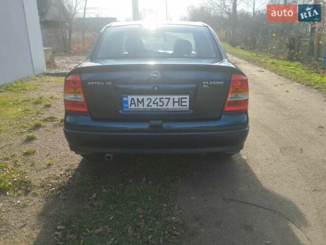 Зеленый Опель Астра, объемом двигателя 1.6 л и пробегом 180 тыс. км за 3500 $, фото 3 на Automoto.ua