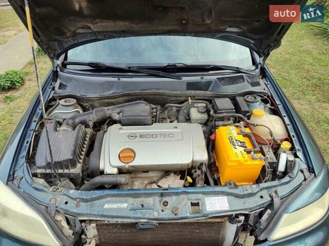 Зеленый Опель Астра, объемом двигателя 1.4 л и пробегом 182 тыс. км за 3500 $, фото 18 на Automoto.ua