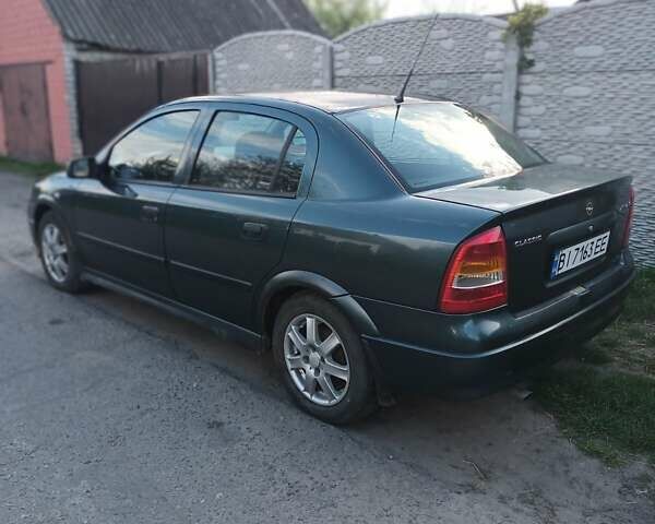 Зеленый Опель Астра, объемом двигателя 1.6 л и пробегом 298 тыс. км за 4000 $, фото 11 на Automoto.ua