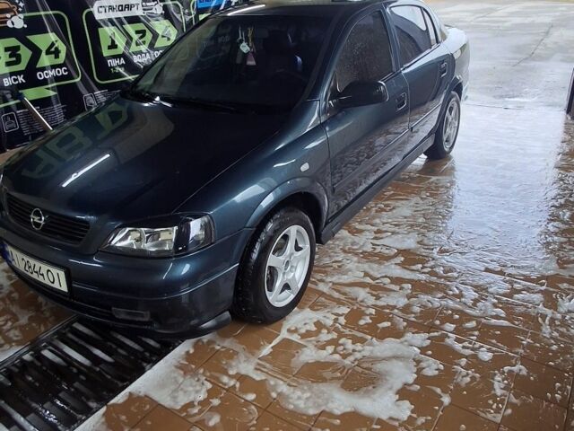 Зелений Опель Астра, об'ємом двигуна 1.4 л та пробігом 200 тис. км за 3000 $, фото 3 на Automoto.ua