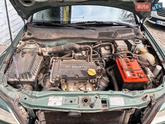 Зелений Опель Астра, об'ємом двигуна 1.4 л та пробігом 273 тис. км за 3800 $, фото 34 на Automoto.ua