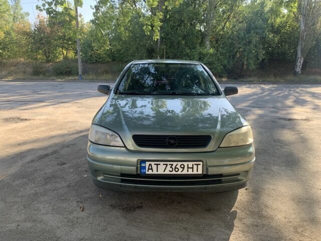 Зеленый Опель Астра, объемом двигателя 1.4 л и пробегом 187 тыс. км за 2450 $, фото 3 на Automoto.ua