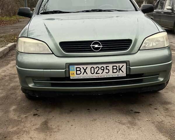 Зелений Опель Астра, об'ємом двигуна 1.39 л та пробігом 188 тис. км за 3342 $, фото 1 на Automoto.ua