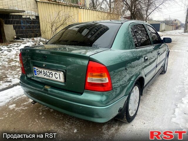 Зеленый Опель Астра, объемом двигателя 14 л и пробегом 190 тыс. км за 4000 $, фото 6 на Automoto.ua
