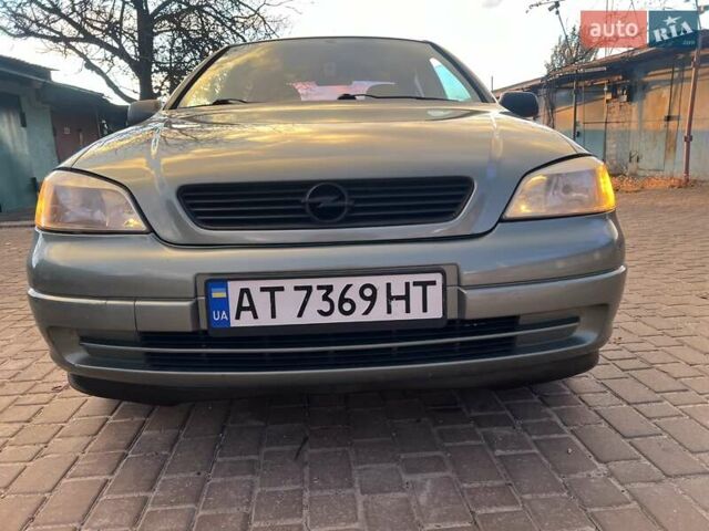 Зеленый Опель Астра, объемом двигателя 1.36 л и пробегом 187 тыс. км за 2950 $, фото 1 на Automoto.ua