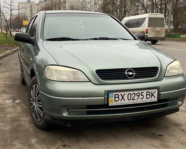 Зелений Опель Астра, об'ємом двигуна 1.39 л та пробігом 188 тис. км за 3342 $, фото 3 на Automoto.ua