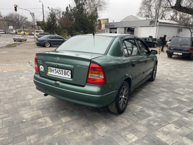 Зеленый Опель Астра, объемом двигателя 1.6 л и пробегом 260 тыс. км за 2350 $, фото 3 на Automoto.ua