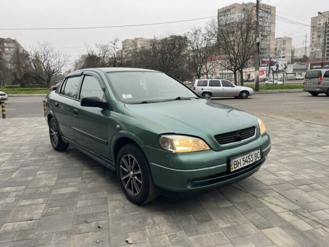 Зеленый Опель Астра, объемом двигателя 1.6 л и пробегом 260 тыс. км за 2350 $, фото 4 на Automoto.ua