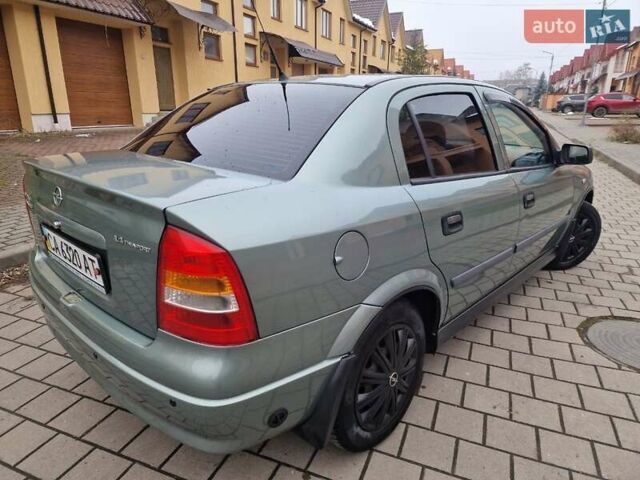 Зелений Опель Астра, об'ємом двигуна 1.36 л та пробігом 179 тис. км за 3000 $, фото 25 на Automoto.ua