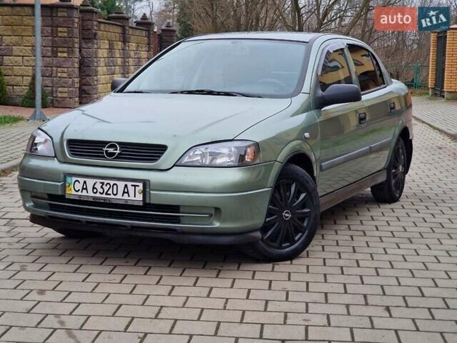 Зелений Опель Астра, об'ємом двигуна 1.36 л та пробігом 179 тис. км за 3000 $, фото 5 на Automoto.ua
