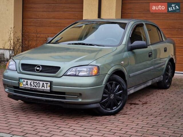 Зелений Опель Астра, об'ємом двигуна 1.36 л та пробігом 179 тис. км за 3000 $, фото 22 на Automoto.ua