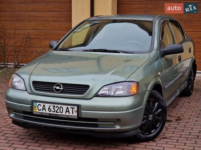 Зелений Опель Астра, об'ємом двигуна 1.36 л та пробігом 179 тис. км за 3000 $, фото 12 на Automoto.ua