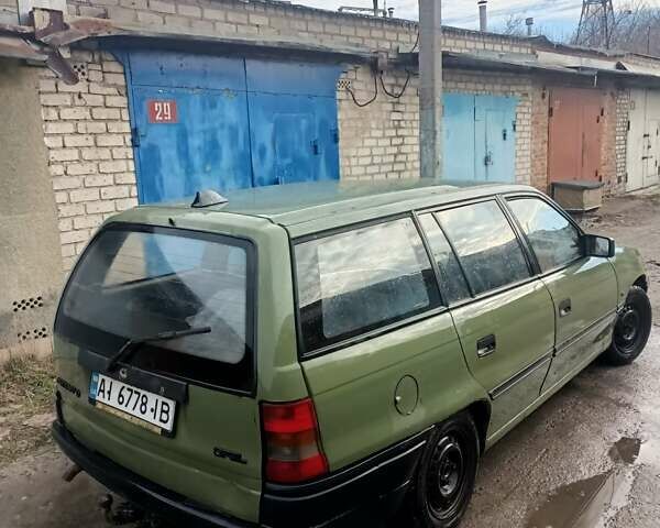 Зеленый Опель Астра, объемом двигателя 1.7 л и пробегом 480 тыс. км за 1800 $, фото 7 на Automoto.ua
