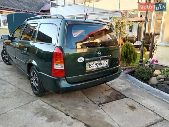 Зеленый Опель Астра, объемом двигателя 1.39 л и пробегом 132 тыс. км за 3500 $, фото 8 на Automoto.ua