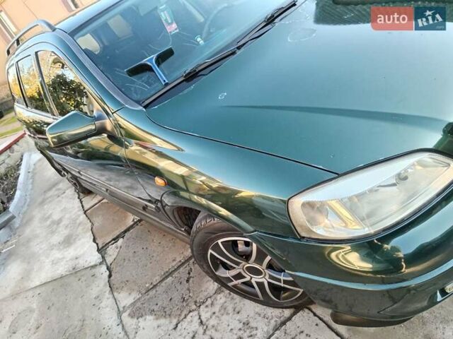 Зеленый Опель Астра, объемом двигателя 1.39 л и пробегом 132 тыс. км за 3500 $, фото 11 на Automoto.ua
