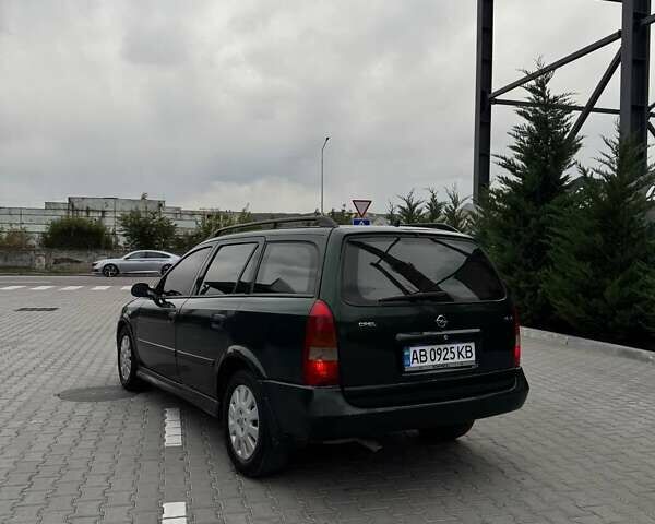 Зеленый Опель Астра, объемом двигателя 1.6 л и пробегом 265 тыс. км за 2150 $, фото 7 на Automoto.ua