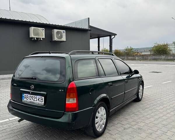 Зеленый Опель Астра, объемом двигателя 1.6 л и пробегом 265 тыс. км за 2150 $, фото 6 на Automoto.ua