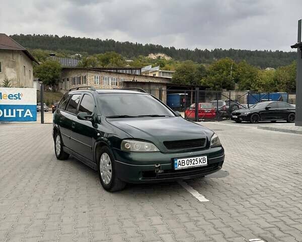 Зеленый Опель Астра, объемом двигателя 1.6 л и пробегом 265 тыс. км за 2150 $, фото 2 на Automoto.ua