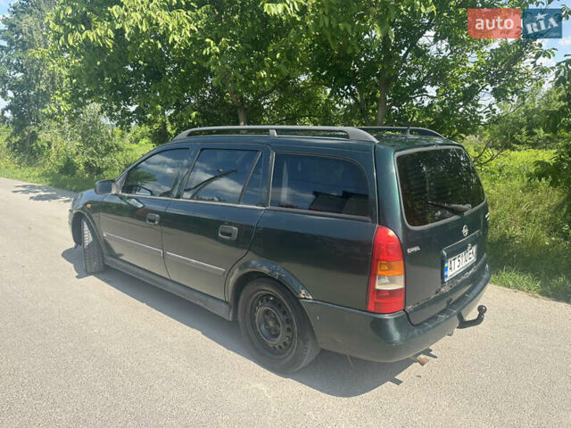 Зеленый Опель Астра, объемом двигателя 2 л и пробегом 200 тыс. км за 1690 $, фото 1 на Automoto.ua