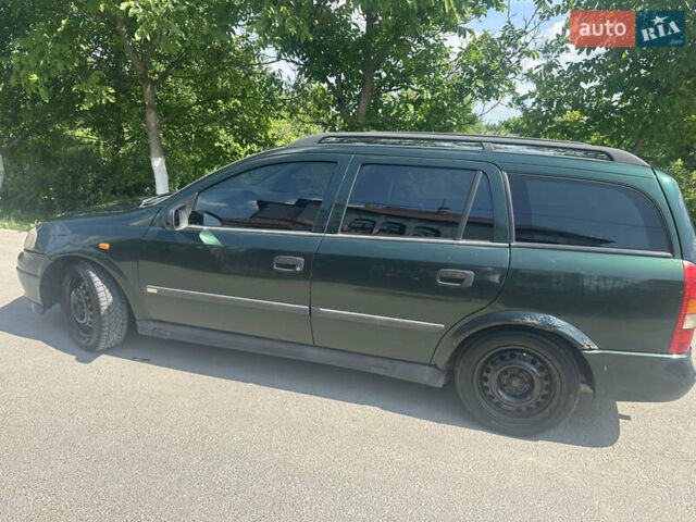 Зеленый Опель Астра, объемом двигателя 2 л и пробегом 200 тыс. км за 1690 $, фото 8 на Automoto.ua