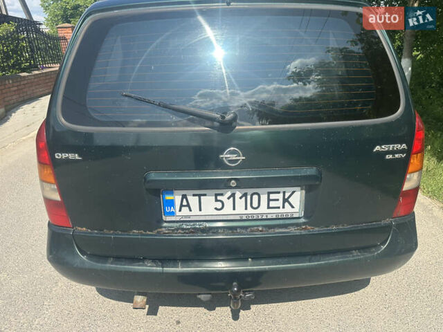Зеленый Опель Астра, объемом двигателя 2 л и пробегом 200 тыс. км за 1690 $, фото 3 на Automoto.ua