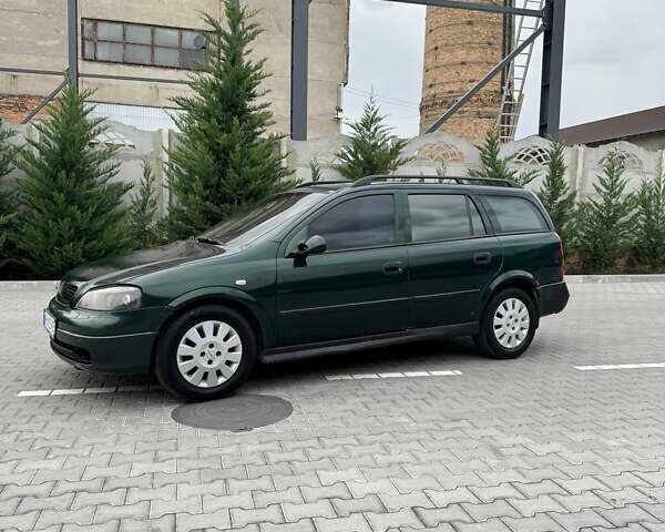 Зеленый Опель Астра, объемом двигателя 1.6 л и пробегом 265 тыс. км за 2150 $, фото 1 на Automoto.ua