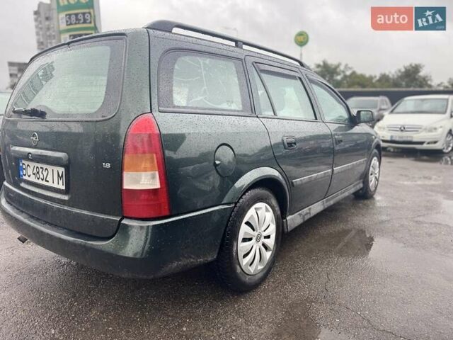 Зеленый Опель Астра, объемом двигателя 1.6 л и пробегом 250 тыс. км за 2350 $, фото 14 на Automoto.ua