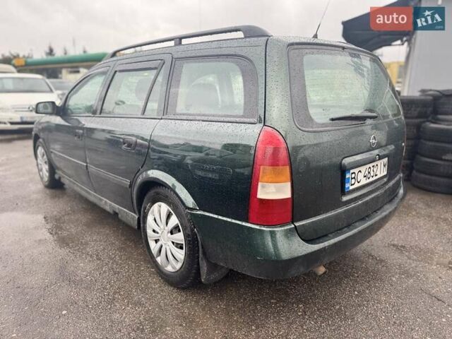 Зеленый Опель Астра, объемом двигателя 1.6 л и пробегом 250 тыс. км за 2350 $, фото 16 на Automoto.ua