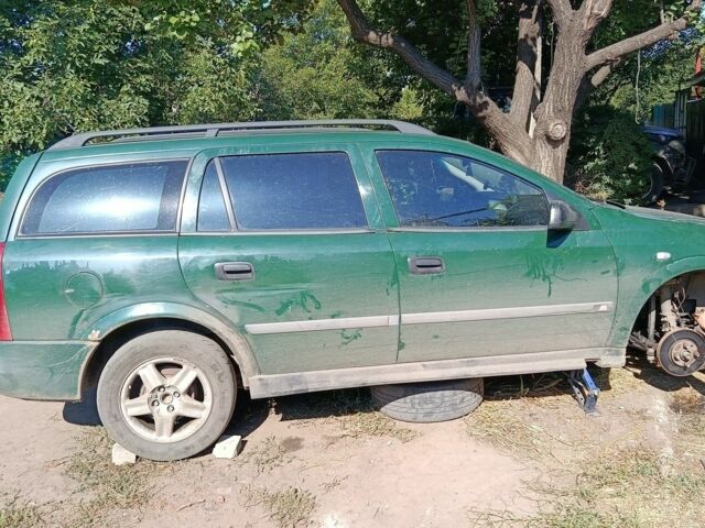 Зеленый Опель Астра, объемом двигателя 1.7 л и пробегом 39 тыс. км за 481 $, фото 2 на Automoto.ua