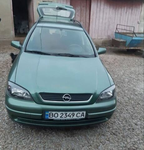 Зеленый Опель Астра, объемом двигателя 1.8 л и пробегом 3 тыс. км за 3100 $, фото 1 на Automoto.ua