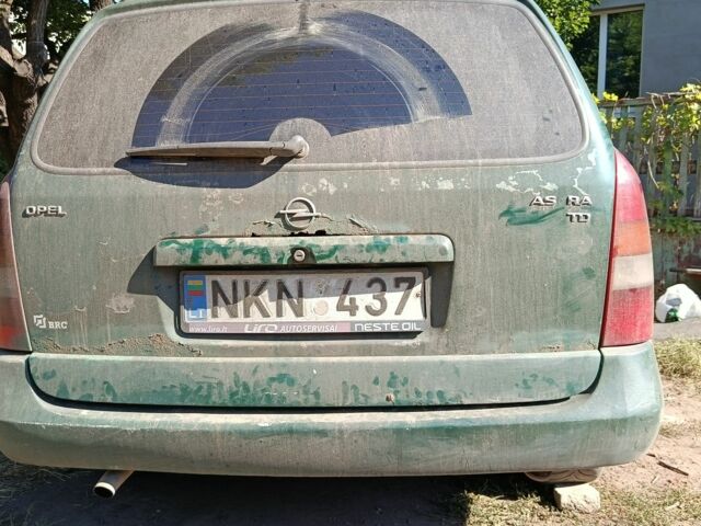 Зеленый Опель Астра, объемом двигателя 1.7 л и пробегом 39 тыс. км за 481 $, фото 3 на Automoto.ua