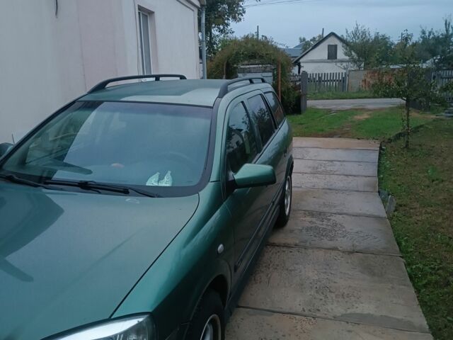 Зеленый Опель Астра, объемом двигателя 1.7 л и пробегом 420 тыс. км за 2800 $, фото 1 на Automoto.ua