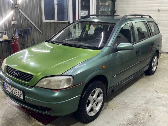 Зеленый Опель Астра, объемом двигателя 1.6 л и пробегом 250 тыс. км за 1150 $, фото 6 на Automoto.ua