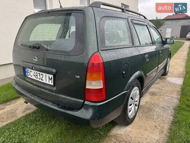 Зеленый Опель Астра, объемом двигателя 1.6 л и пробегом 250 тыс. км за 2350 $, фото 3 на Automoto.ua