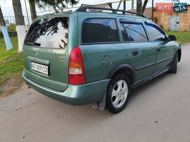 Опель Астра 1999 в Калиновке на Automoto.ua Зеленый Опель Астра, объемом двигателя 1.6 л и пробегом 367 тыс. км за 2450 $, фото 2 на Automoto.ua