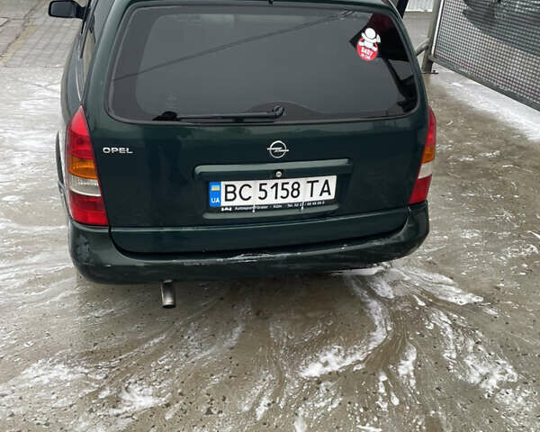 Зелений Опель Астра, об'ємом двигуна 1.69 л та пробігом 366 тис. км за 2300 $, фото 7 на Automoto.ua