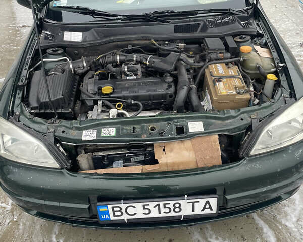 Зелений Опель Астра, об'ємом двигуна 1.69 л та пробігом 366 тис. км за 2300 $, фото 1 на Automoto.ua