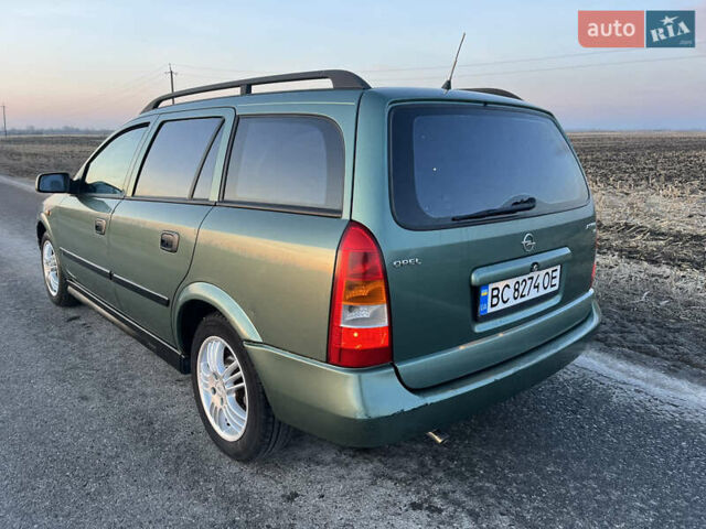 Зелений Опель Астра, об'ємом двигуна 1.6 л та пробігом 330 тис. км за 2650 $, фото 10 на Automoto.ua