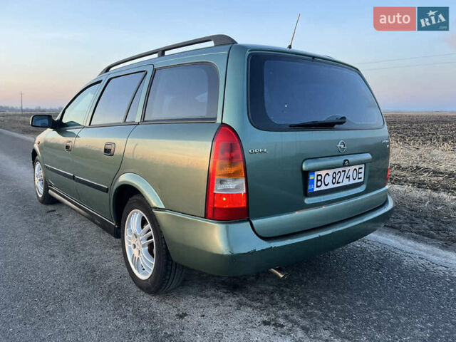 Зелений Опель Астра, об'ємом двигуна 1.6 л та пробігом 330 тис. км за 2650 $, фото 7 на Automoto.ua