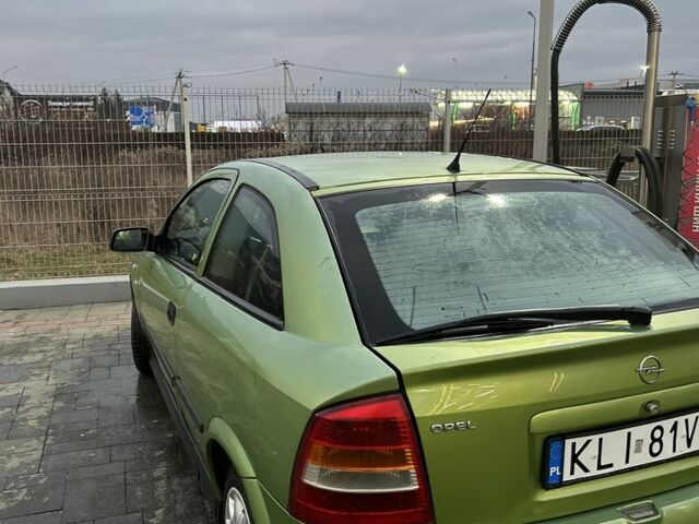 Зеленый Опель Астра, объемом двигателя 1.2 л и пробегом 100 тыс. км за 1500 $, фото 5 на Automoto.ua