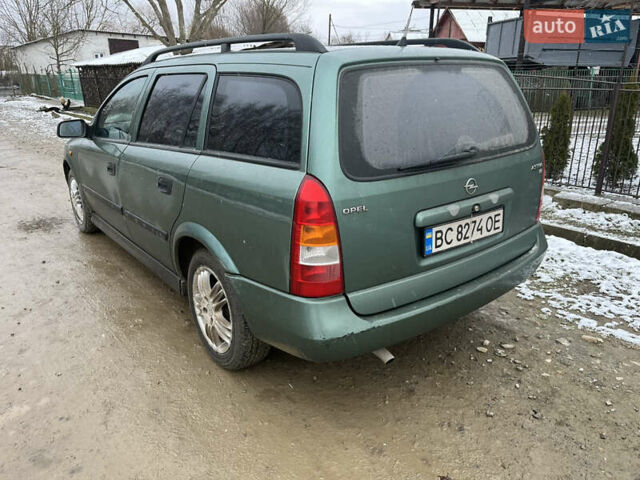 Зеленый Опель Астра, объемом двигателя 1.6 л и пробегом 300 тыс. км за 2600 $, фото 6 на Automoto.ua