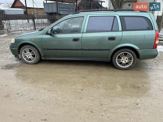 Зеленый Опель Астра, объемом двигателя 1.6 л и пробегом 300 тыс. км за 2600 $, фото 2 на Automoto.ua