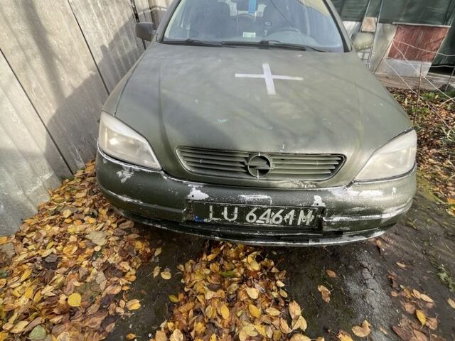 Зелений Опель Астра, об'ємом двигуна 1.7 л та пробігом 341 тис. км за 1500 $, фото 1 на Automoto.ua