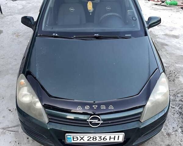 Зеленый Опель Астра, объемом двигателя 1.6 л и пробегом 308 тыс. км за 4400 $, фото 9 на Automoto.ua