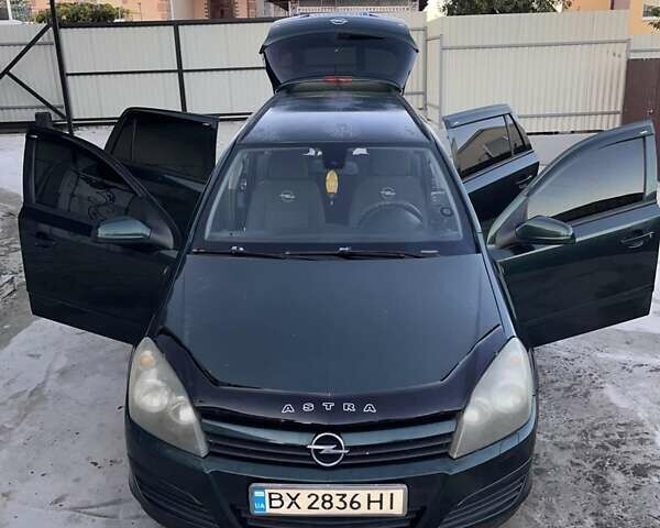 Зеленый Опель Астра, объемом двигателя 1.6 л и пробегом 308 тыс. км за 4400 $, фото 12 на Automoto.ua