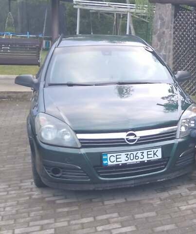Зеленый Опель Астра, объемом двигателя 1.7 л и пробегом 207 тыс. км за 4200 $, фото 1 на Automoto.ua