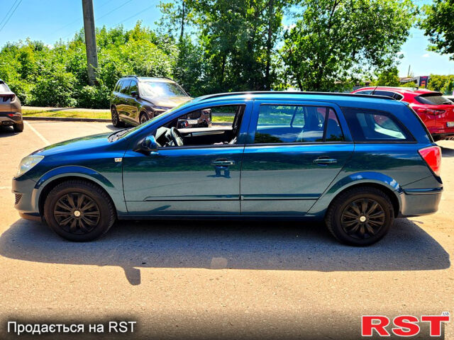 Зеленый Опель Астра, объемом двигателя 1.6 л и пробегом 180 тыс. км за 5300 $, фото 2 на Automoto.ua